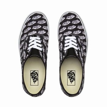 Damske Tenisky Vans Blur Boards Authentic Čierne/Kráľovská Modrá VA84RDKMH